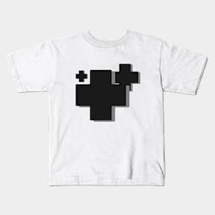 Geometry of Plus Black Kids T-Shirt